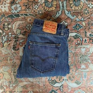 Levi's 501 Blue Denim Jeans